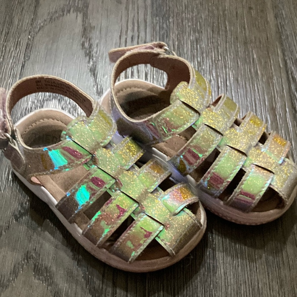 Shimmering Kids Sandals